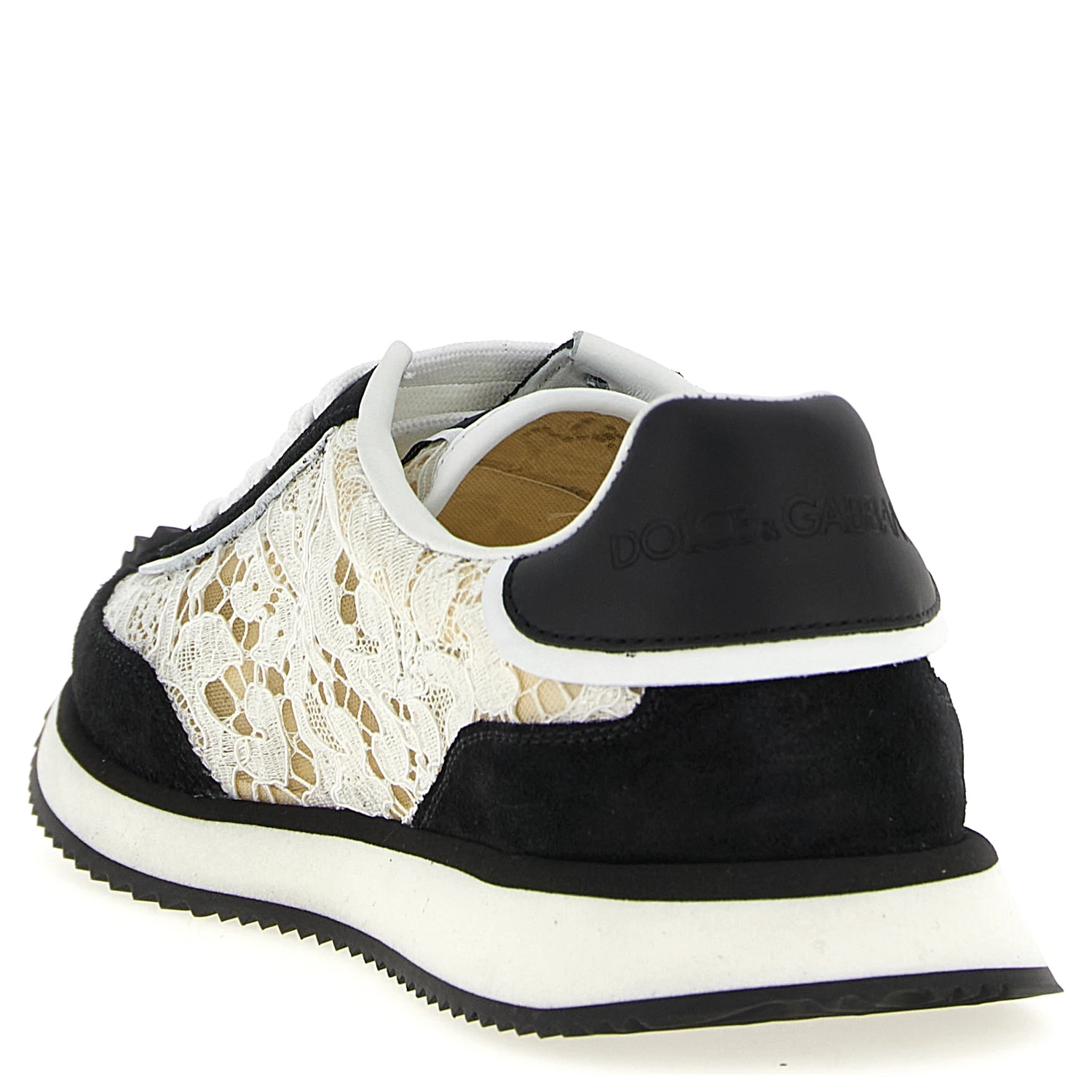 Bicolor Cotton Sneakers