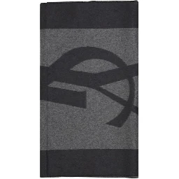Gray Silk Scarf