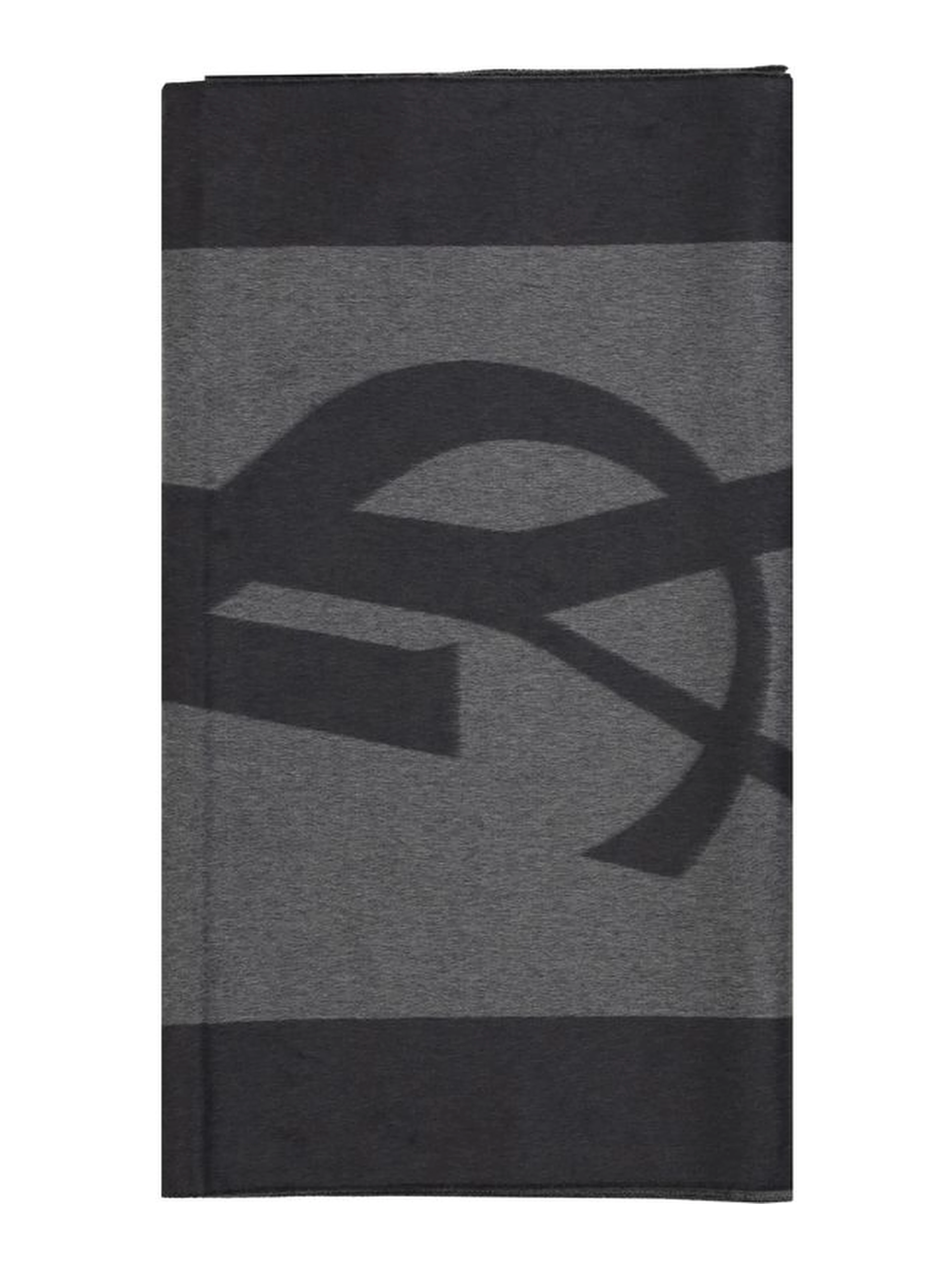 Gray Silk Scarf