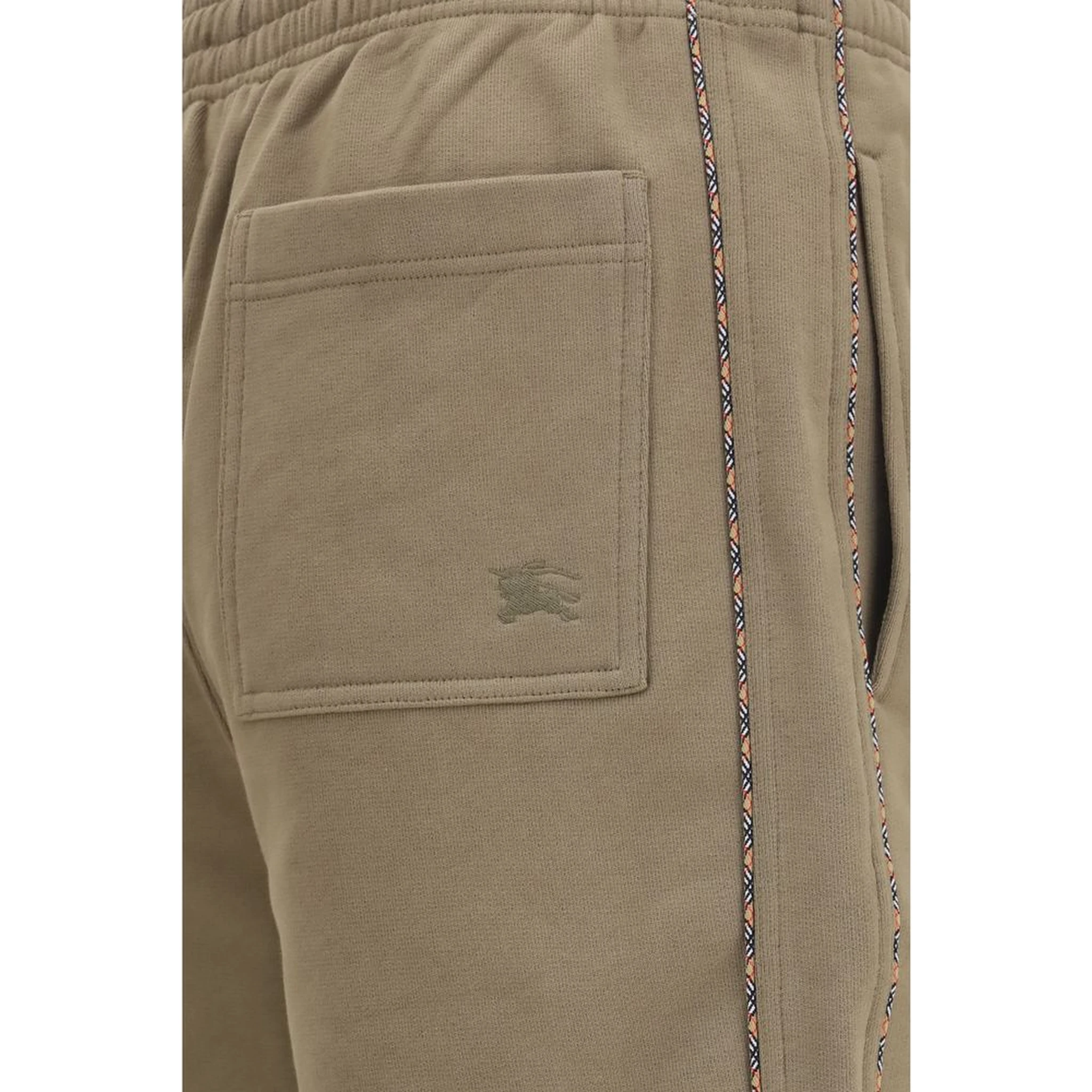 Brown Cotton Bermuda Shorts