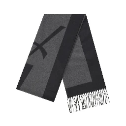 Gray Silk Scarf