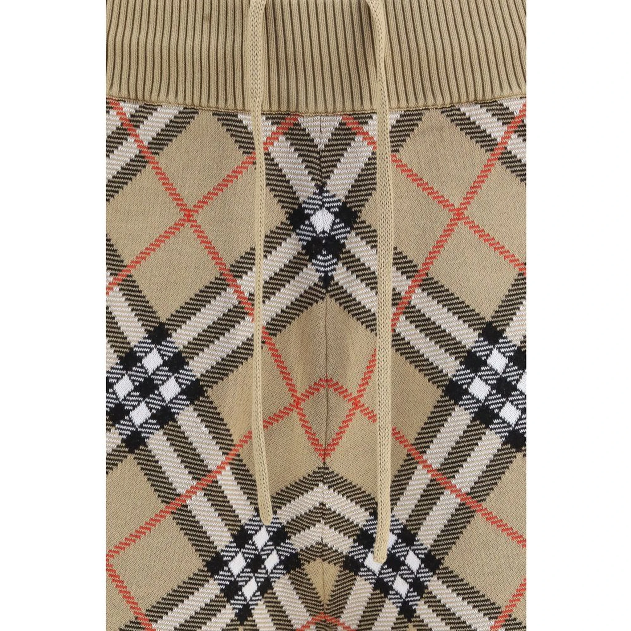 Beige Cotton Bermuda Shorts