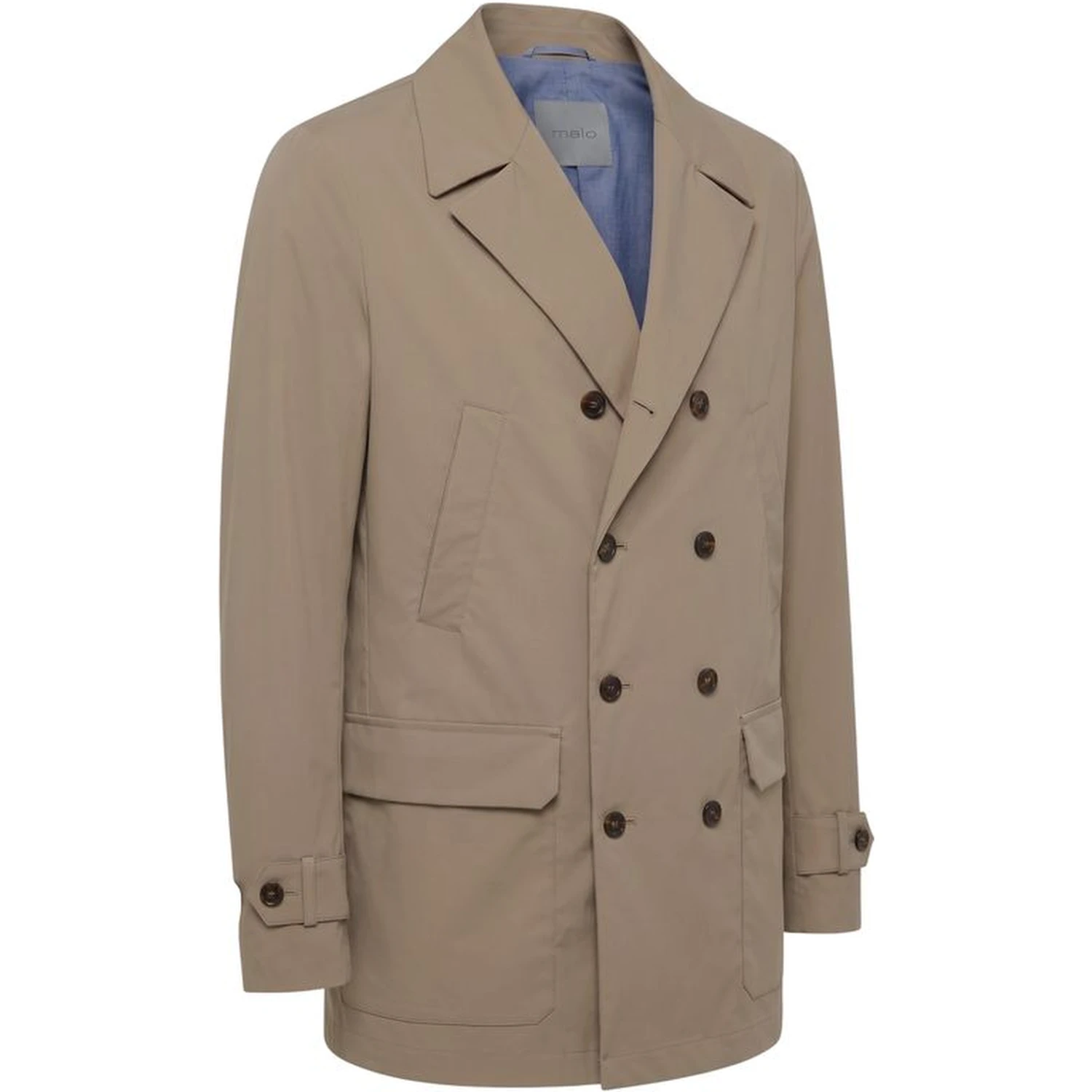 Brown Cotton Men's Jacket