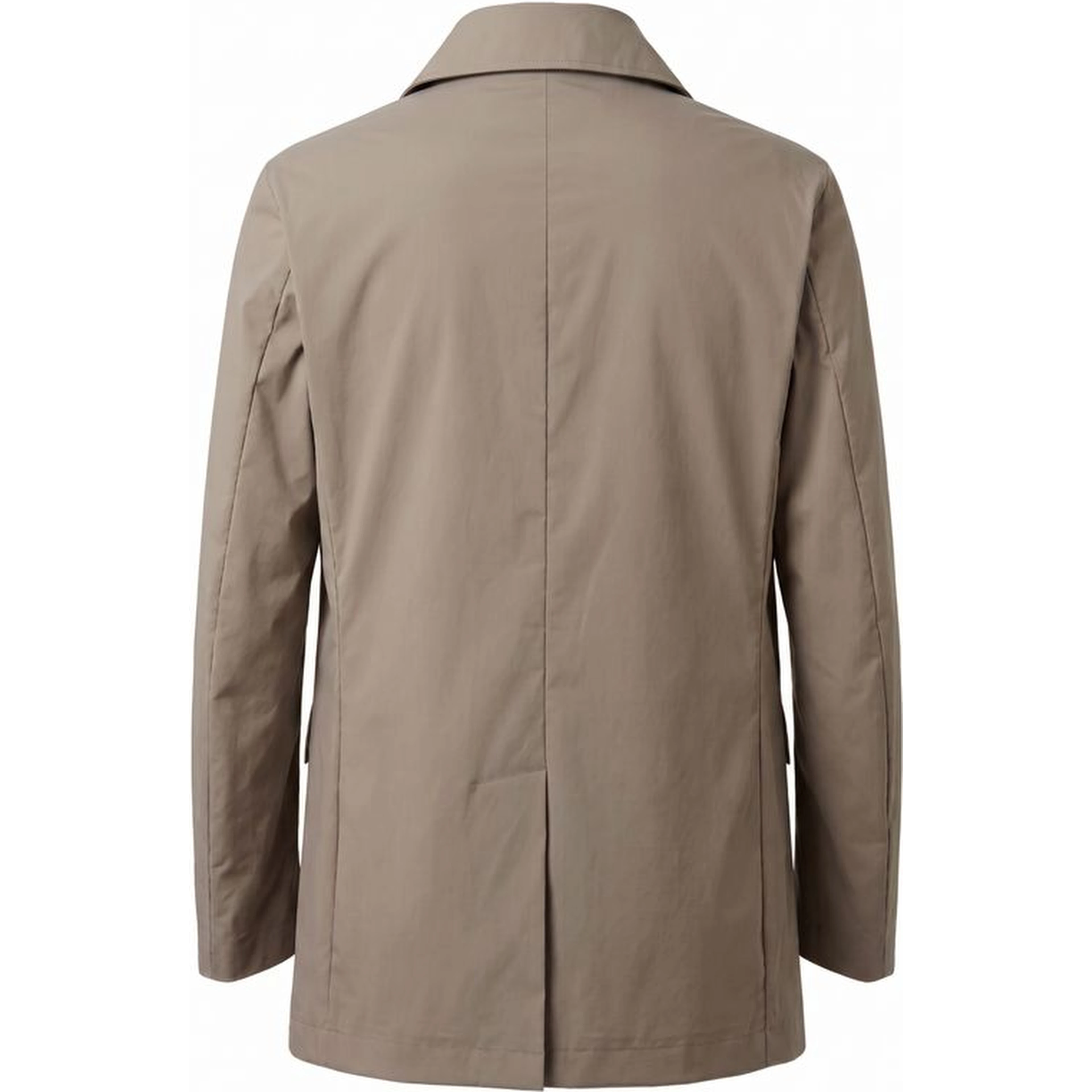 Brown Cotton Men's Jacket