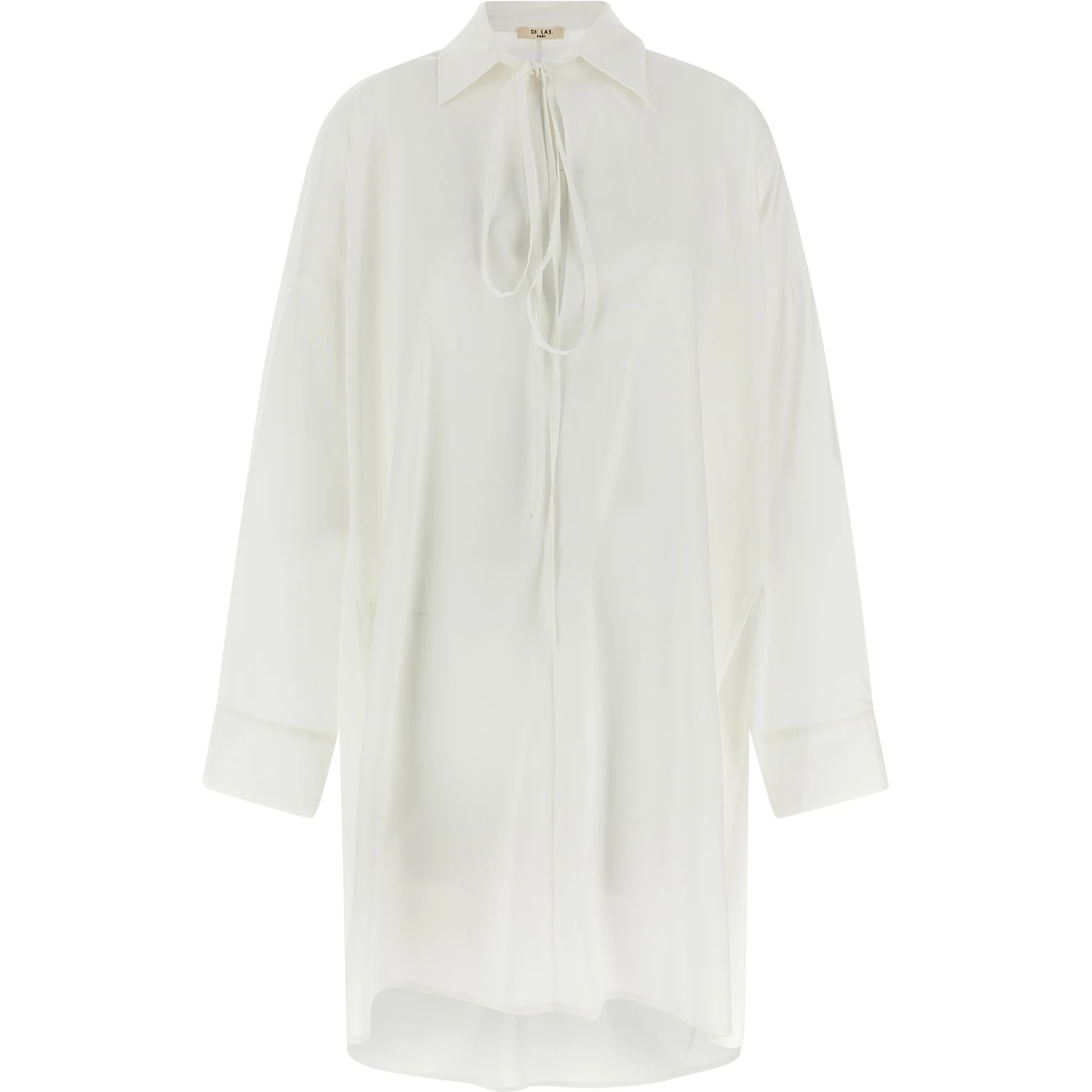 White Silk Blouse