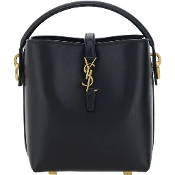 Black Calf Leather Bos Taurus Shoulder Bag