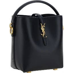 Black Calf Leather Bos Taurus Shoulder Bag