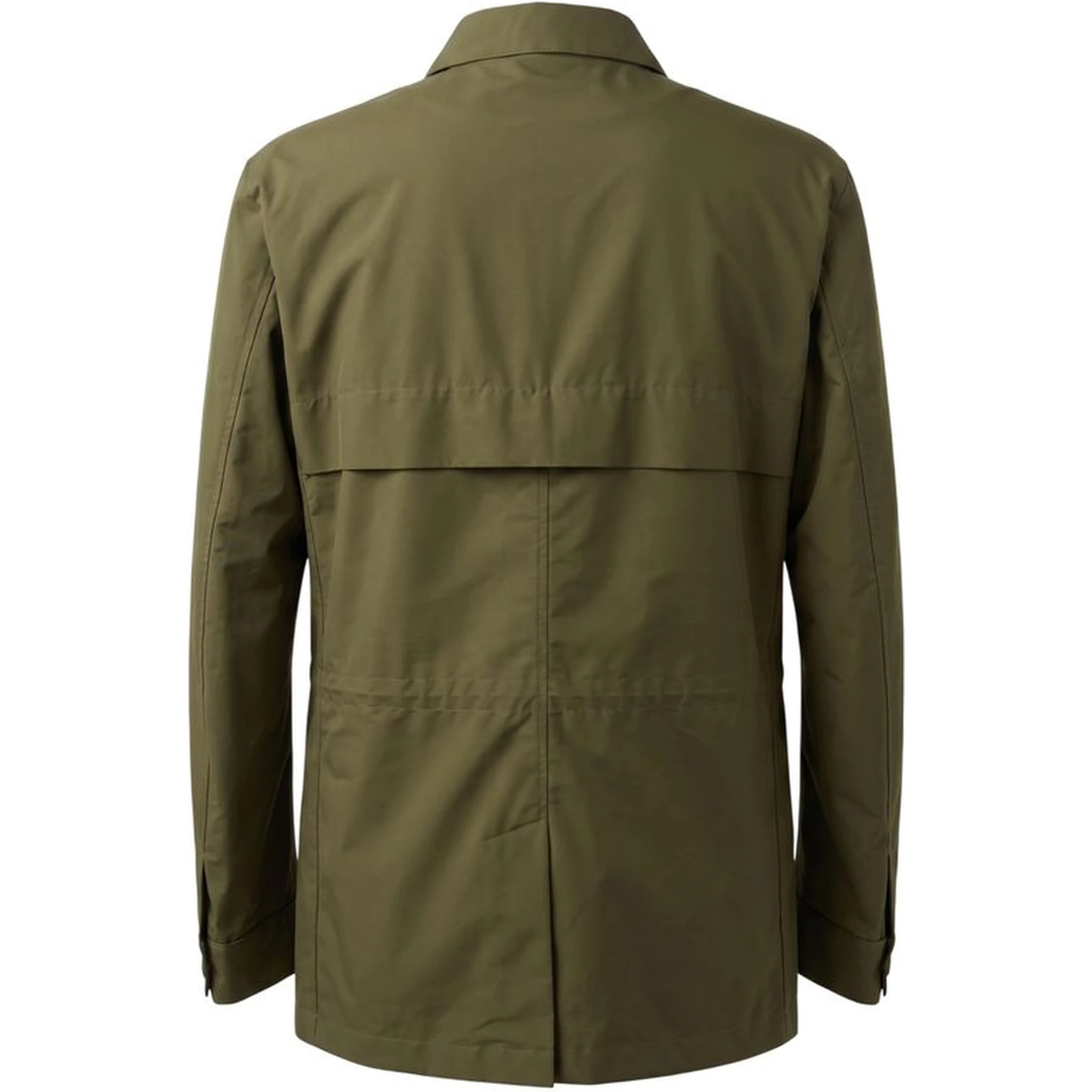 Green Nylon Men Jacket