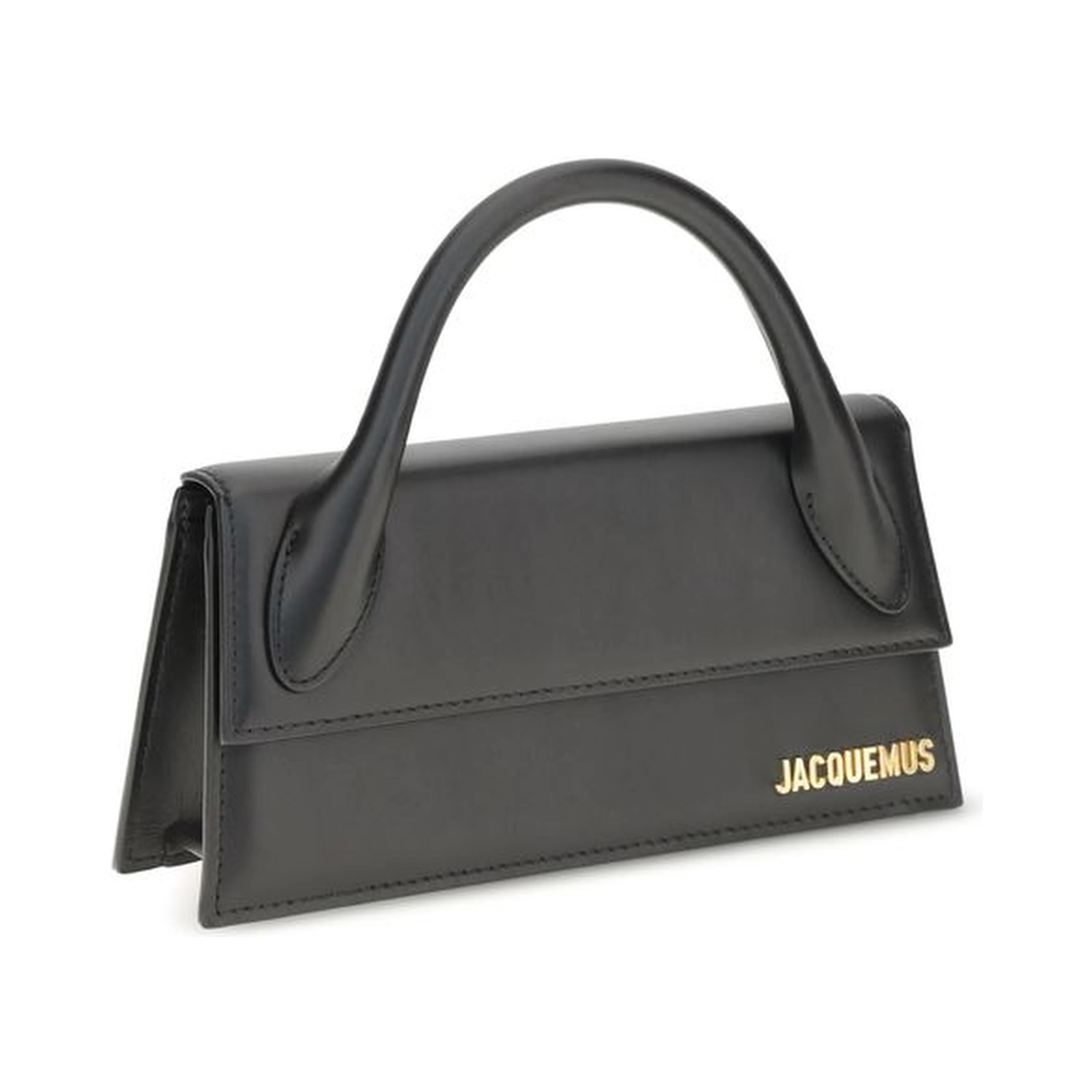 Black Calf Leather Bos Taurus Shoulder Bag