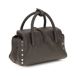 Brown Calf Leather Bos Taurus Handbag