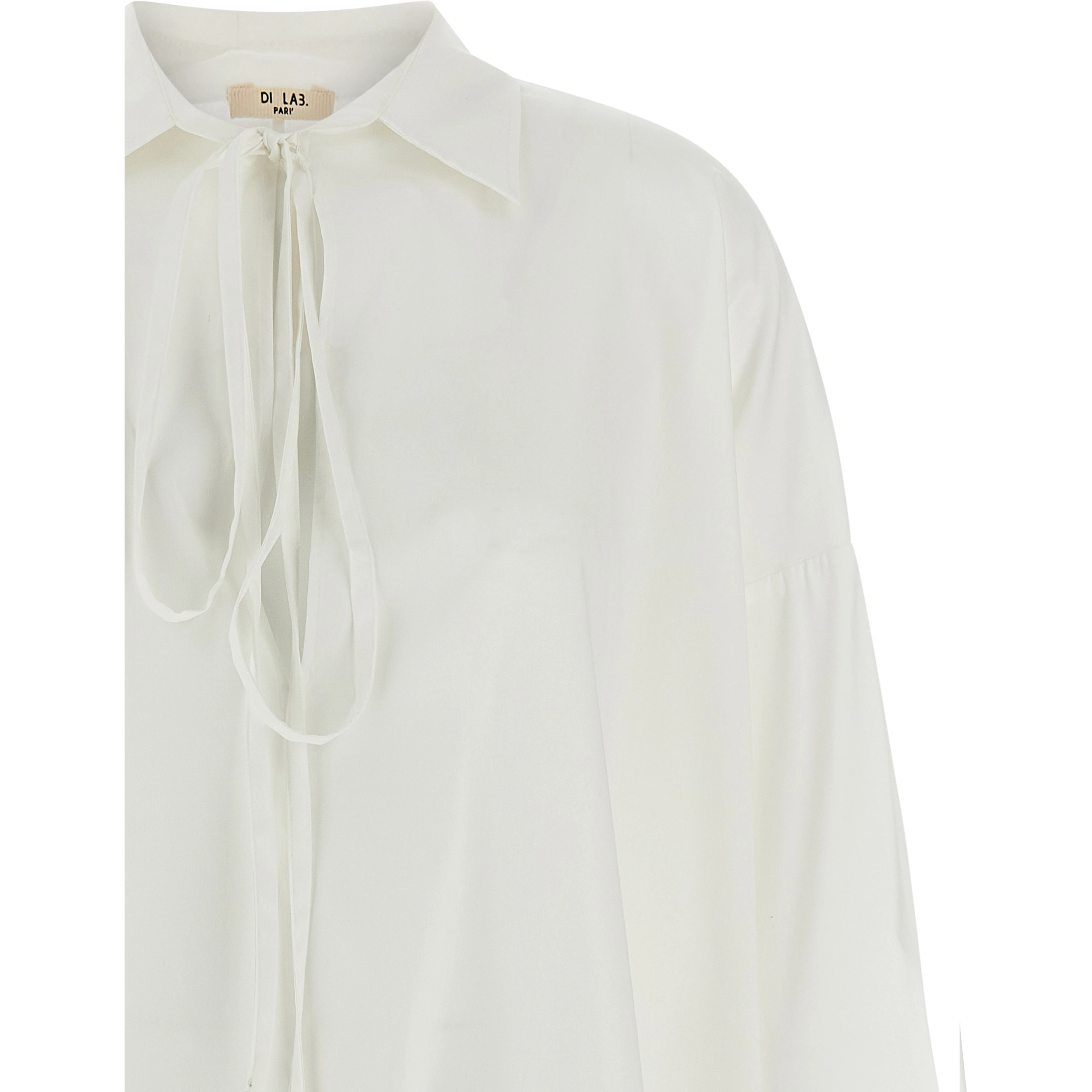 White Silk Blouse