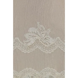 Beige Polyamide Long Dress