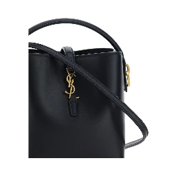 Black Calf Leather Bos Taurus Shoulder Bag