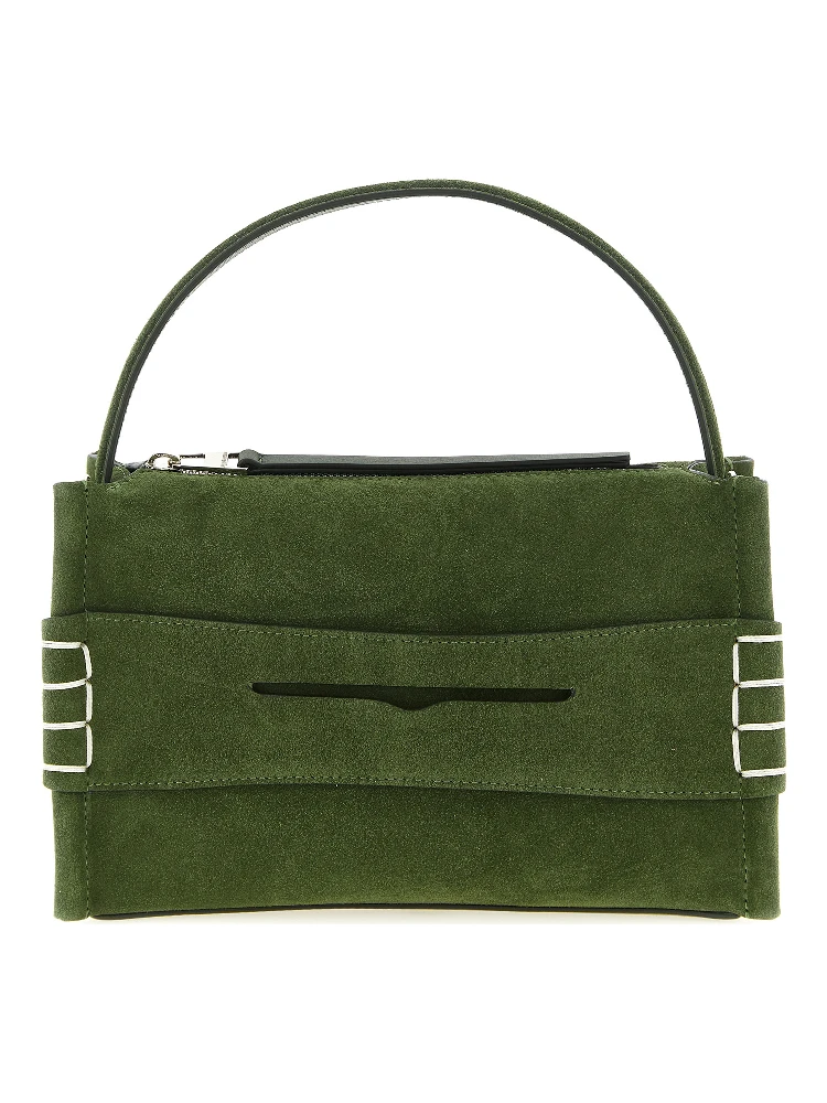 Bicolor Calfskin Handbag