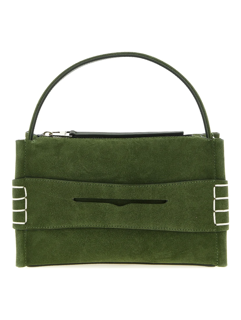 Bicolor Calfskin Handbag