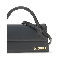 Black Calf Leather Bos Taurus Shoulder Bag