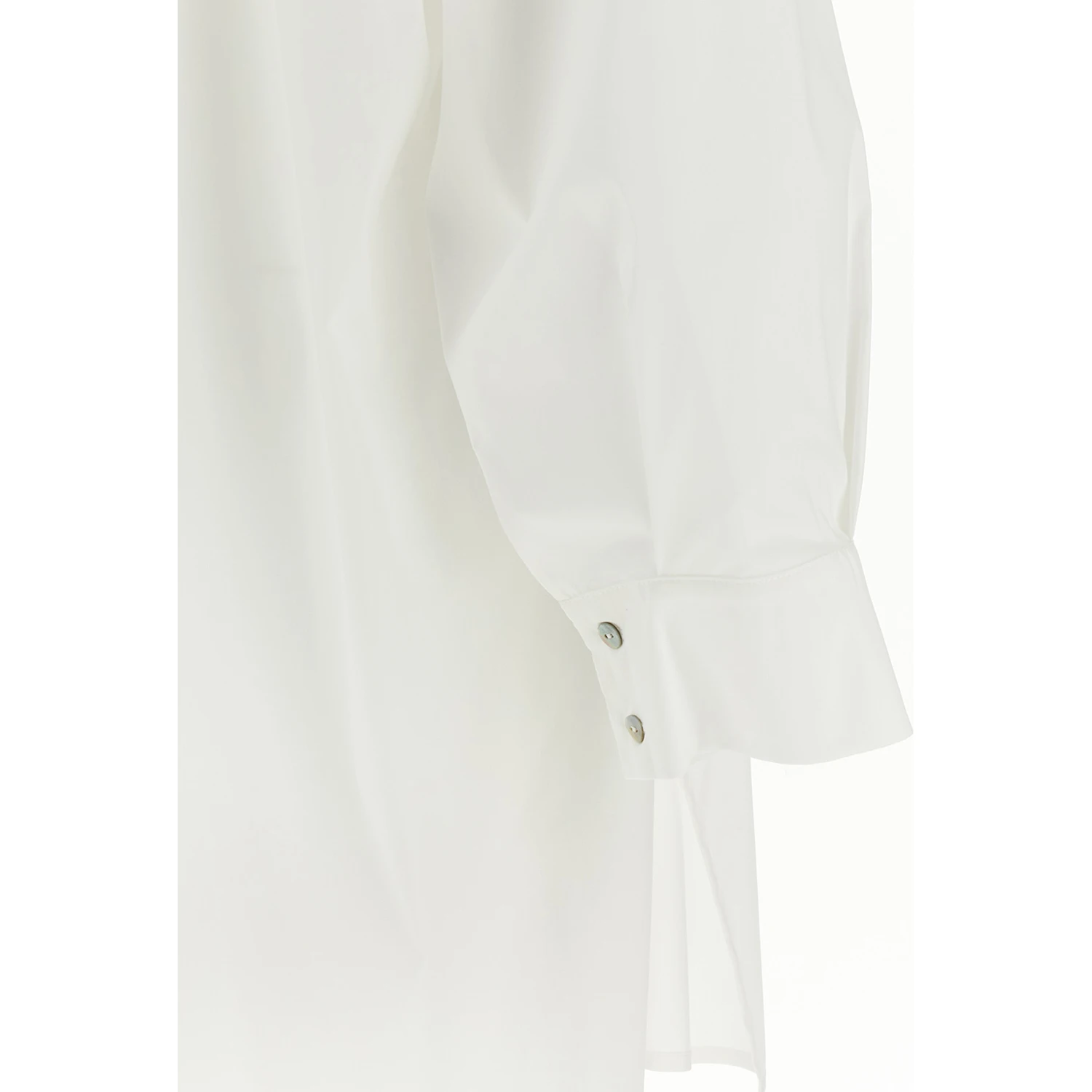 White Silk Blouse