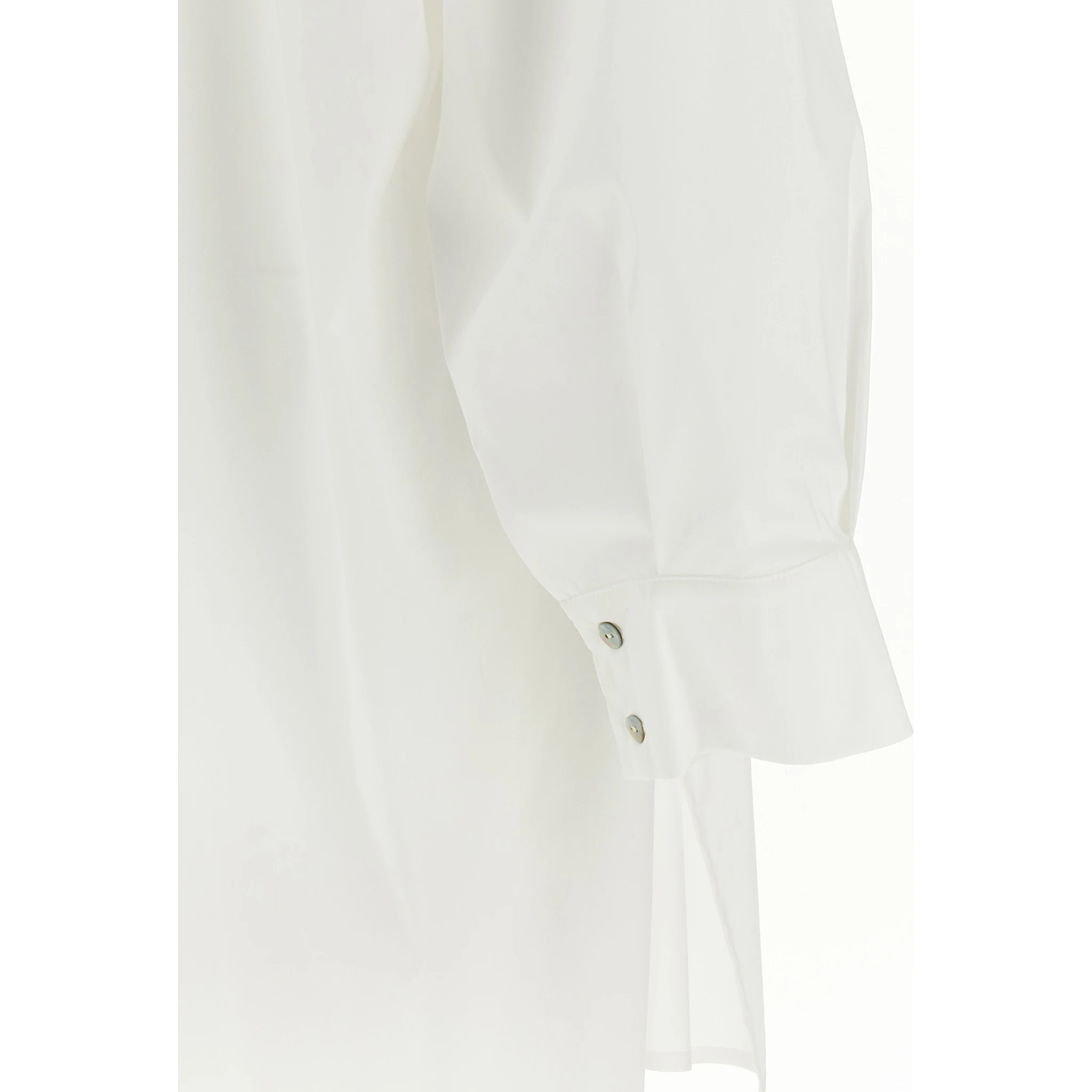 White Silk Blouse