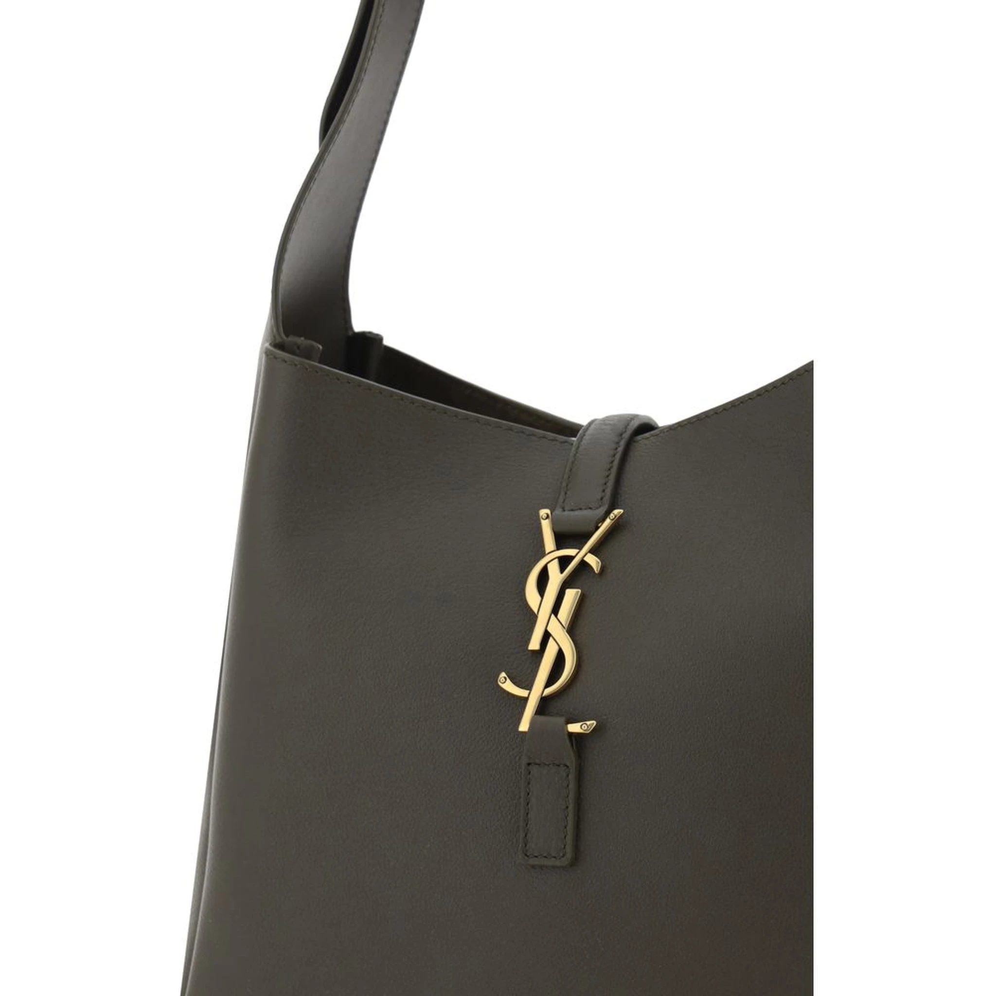 Bicolor Calf Leather Bos Taurus Shoulder Bag