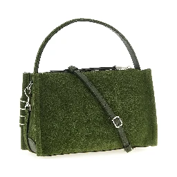 Bicolor Calfskin Handbag