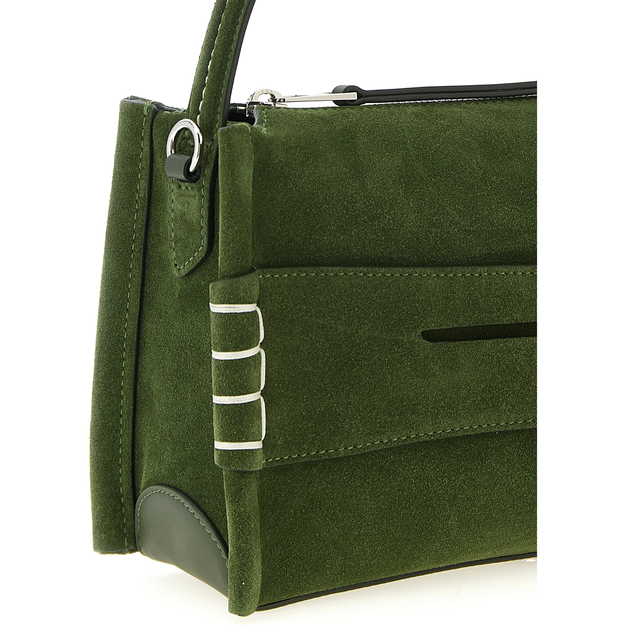 Bicolor Calfskin Handbag
