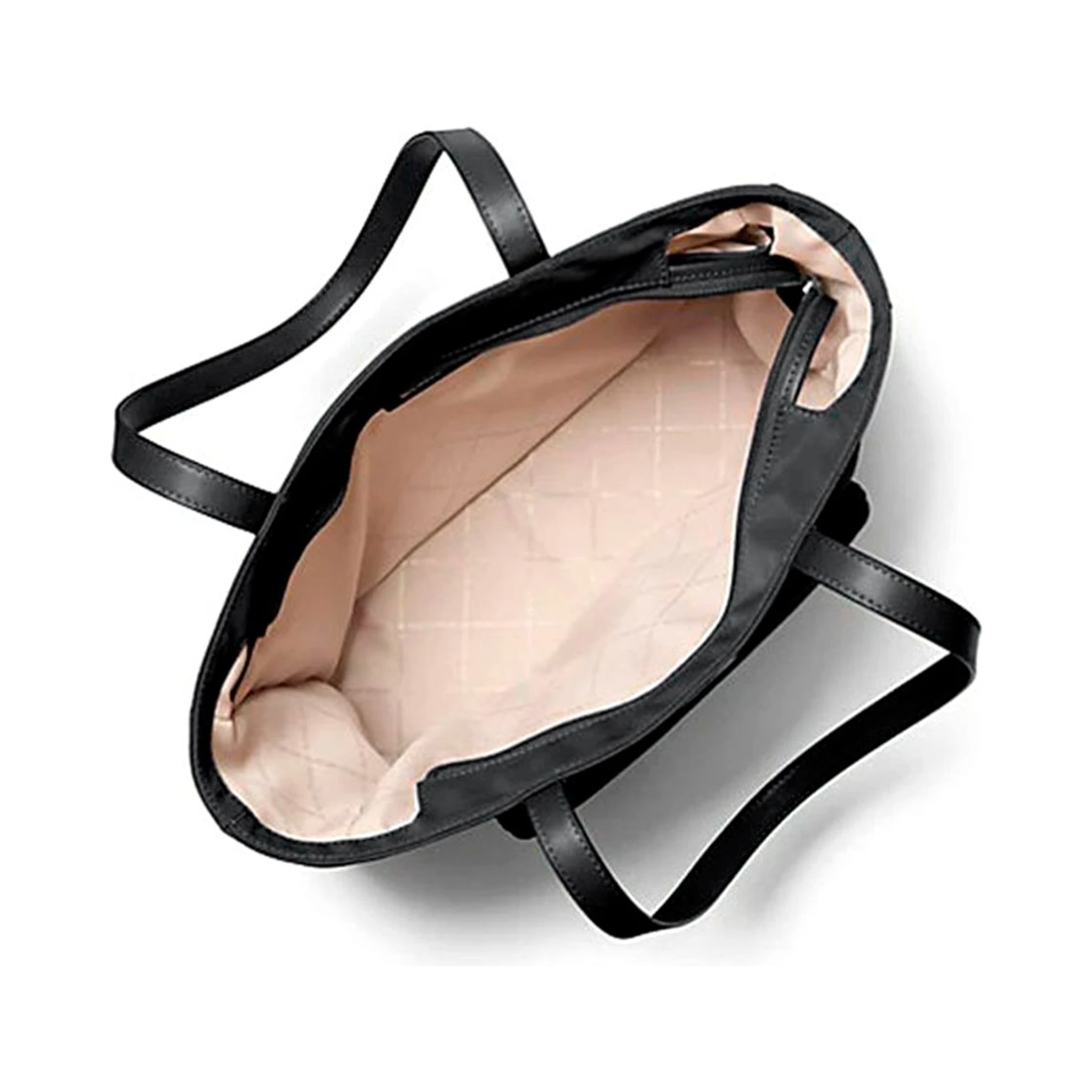 Black Nylon Tote Bag