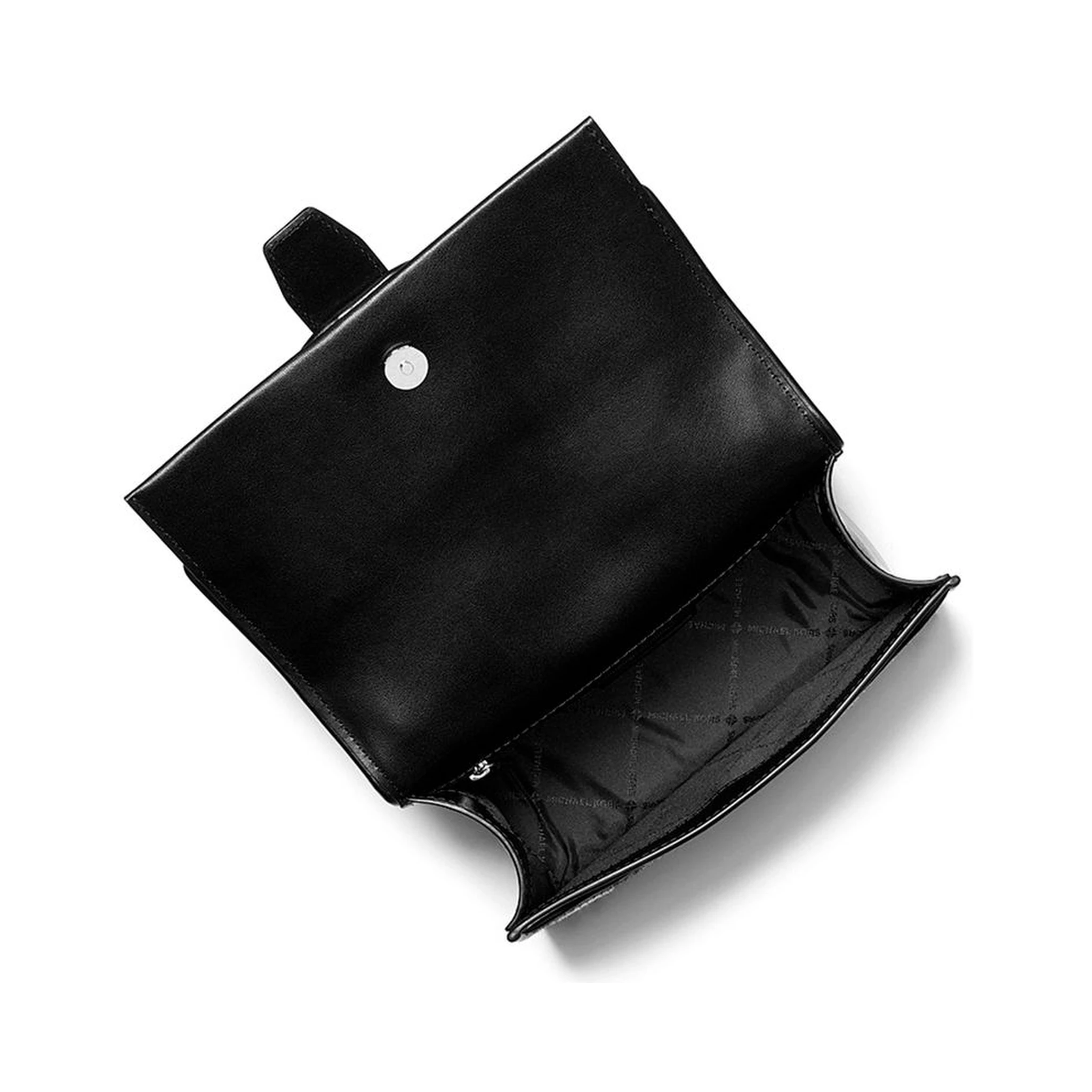 Black Leather Shoulder Bag