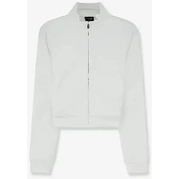 Zippered sweater with Web detail