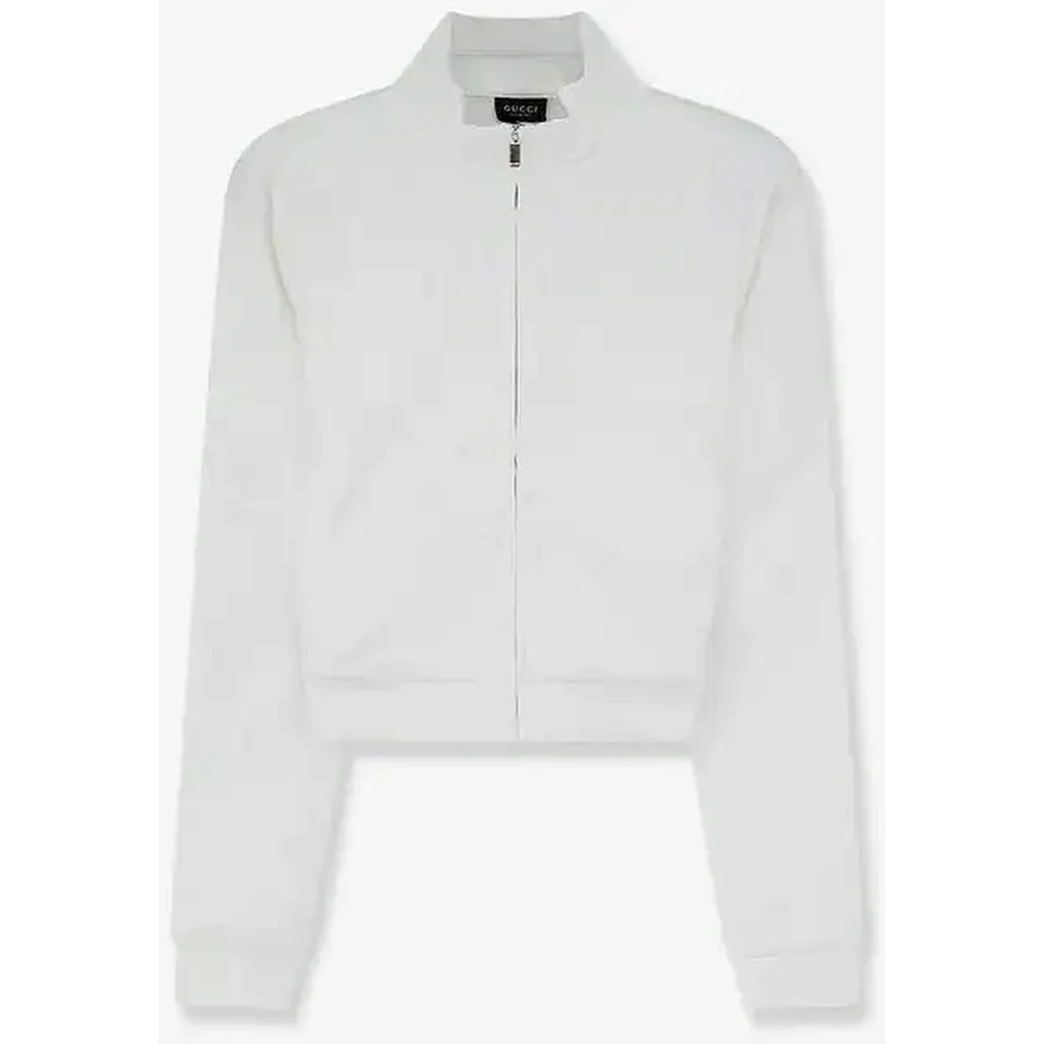 Zippered sweater with Web detail