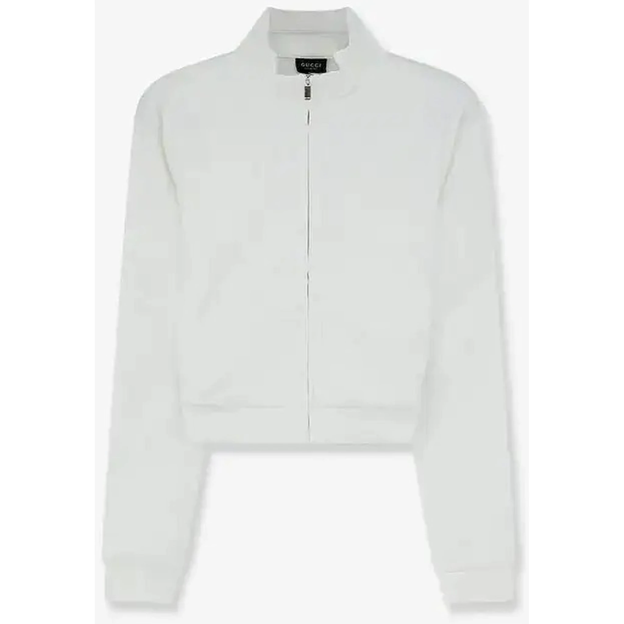 Zippered sweater with Web detail