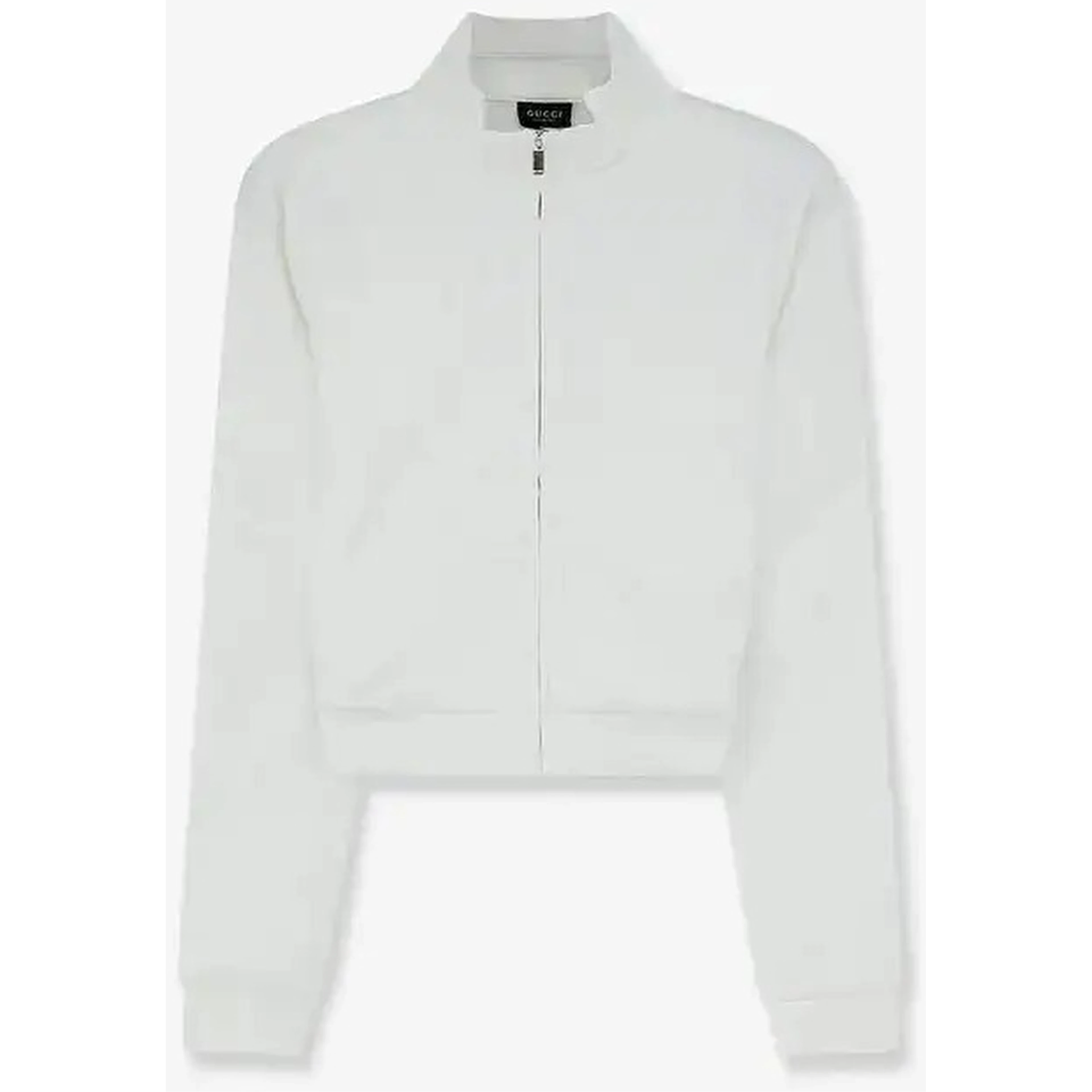 Zippered sweater with Web detail
