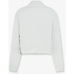 Zippered sweater with Web detail