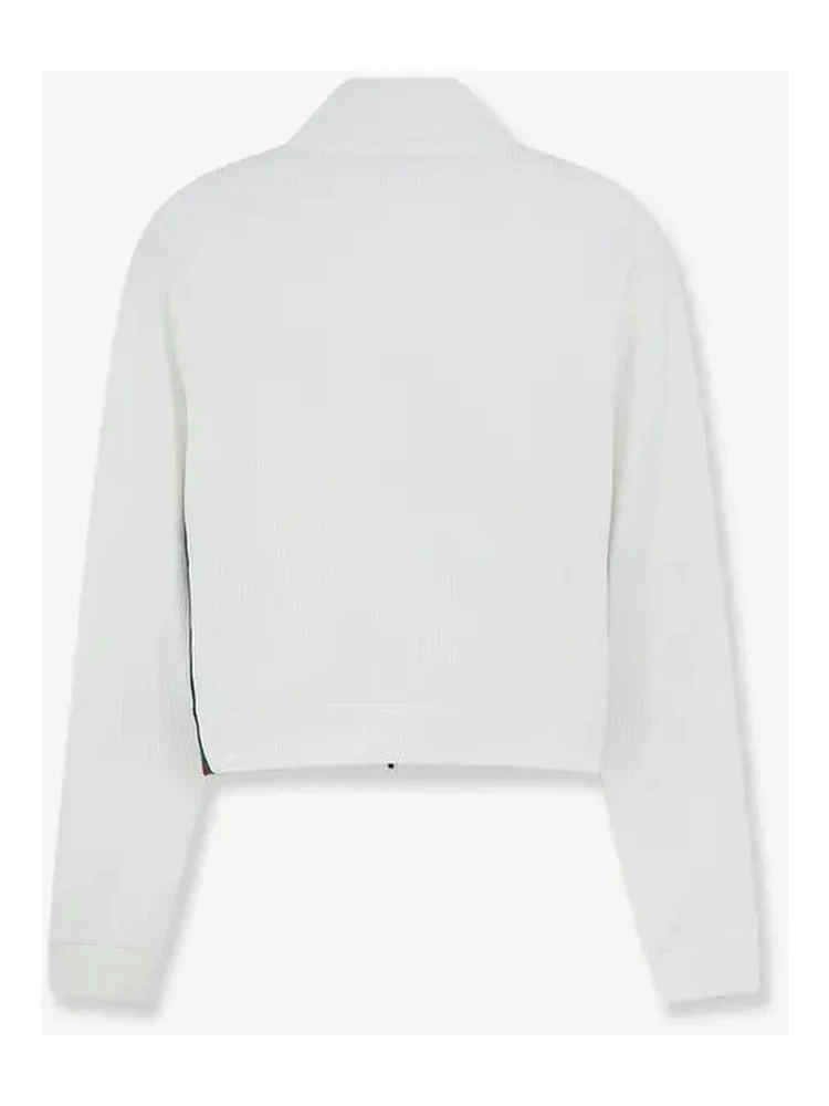Zippered sweater with Web detail alternative