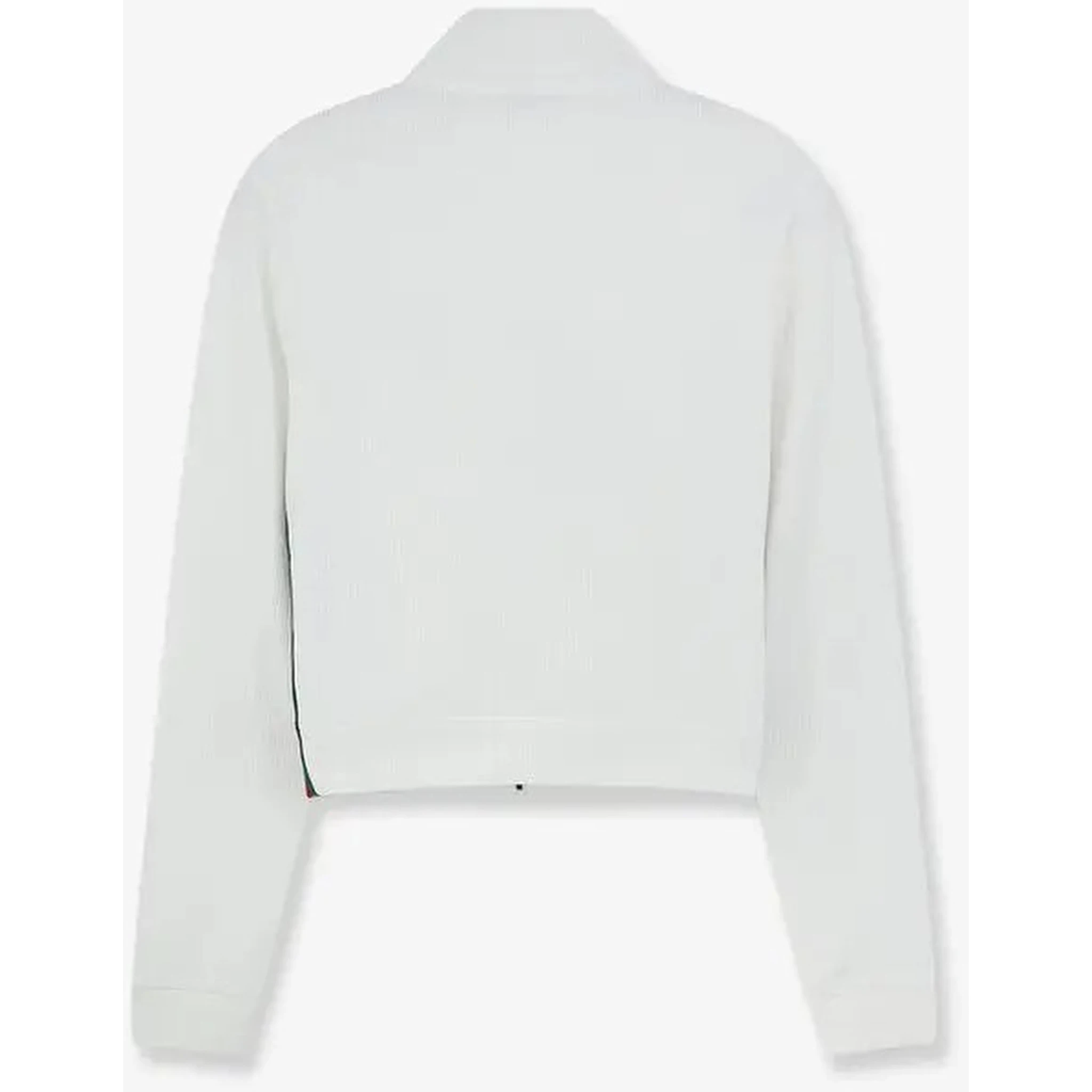 Zippered sweater with Web detail