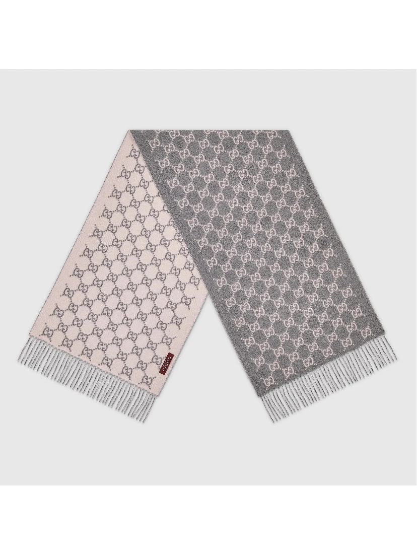 GG cashmere scarf