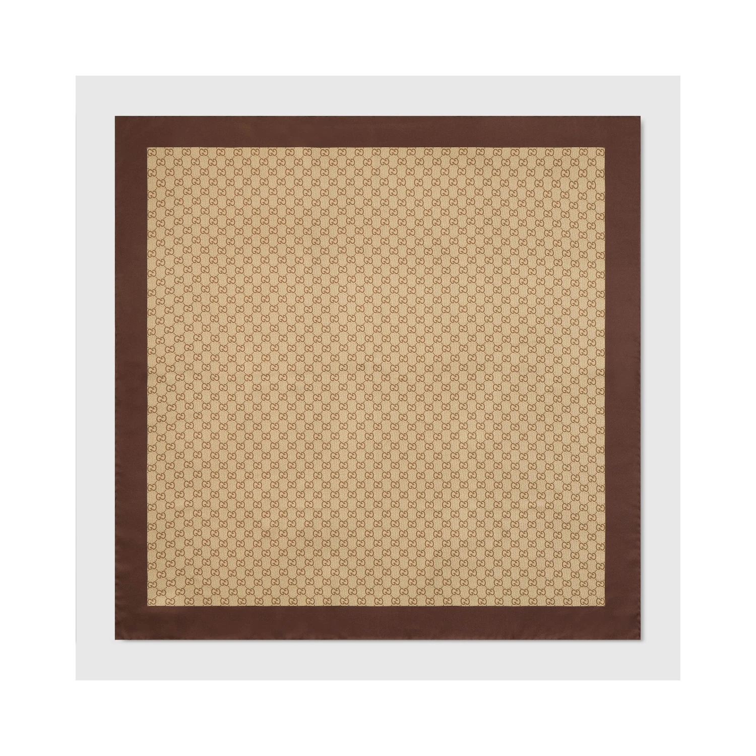 GG silk scarf