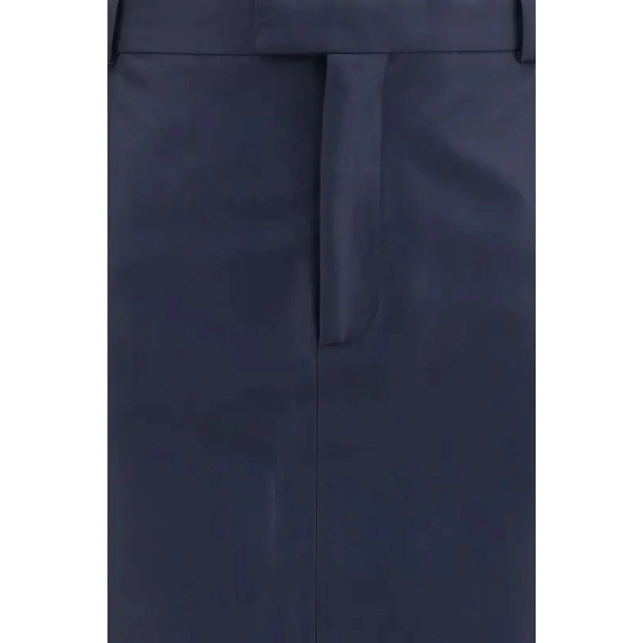 Silk midi skirt