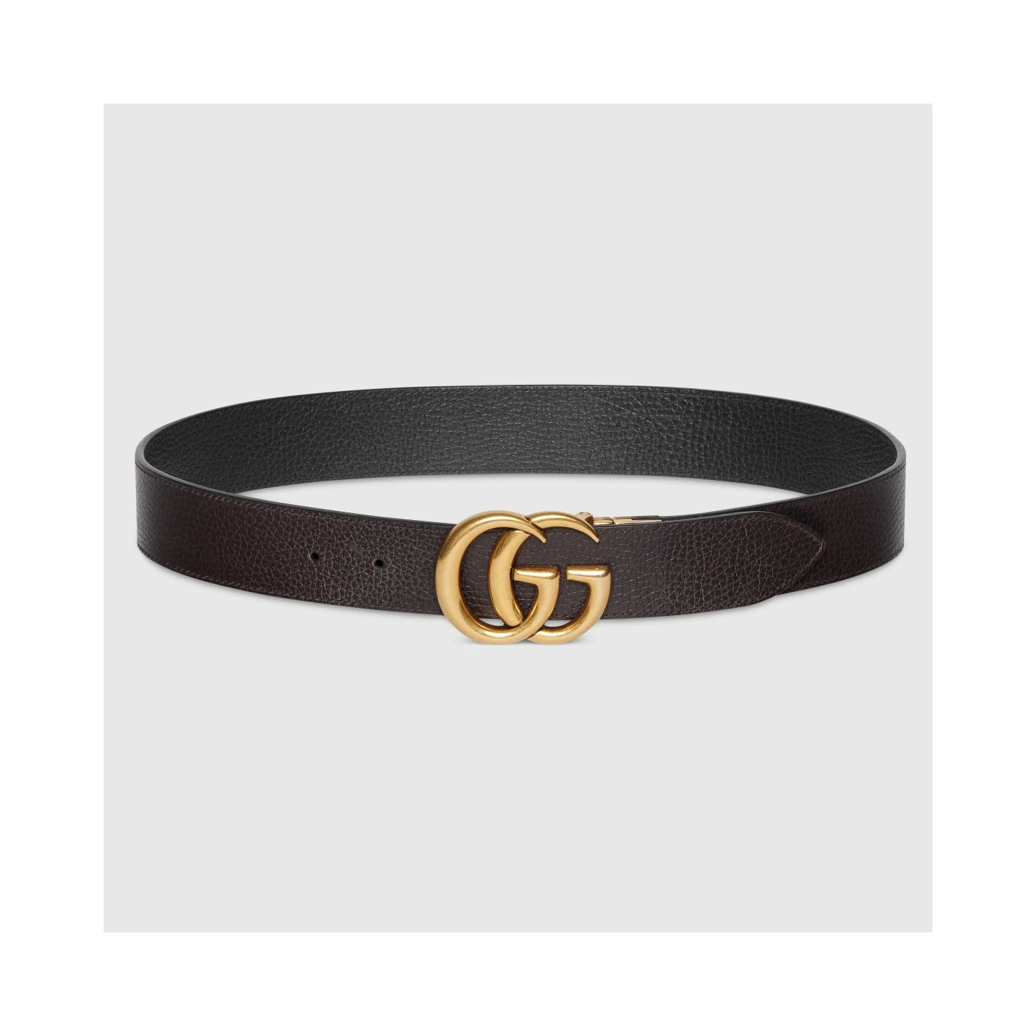 Reversible GG belt black and brown