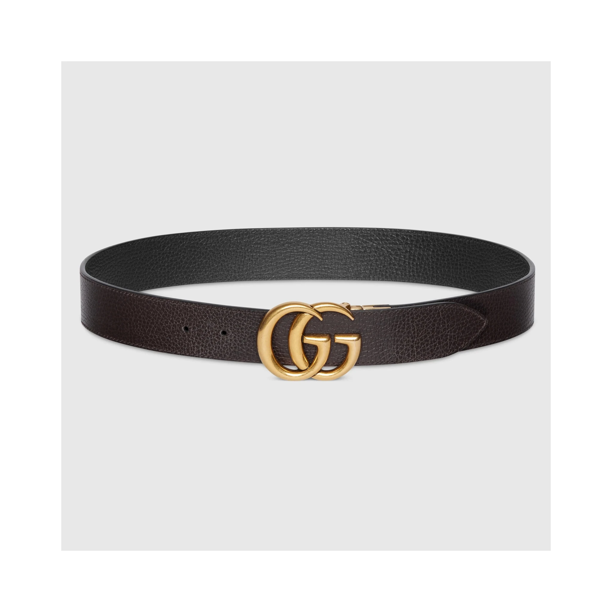 Reversible GG belt black and brown