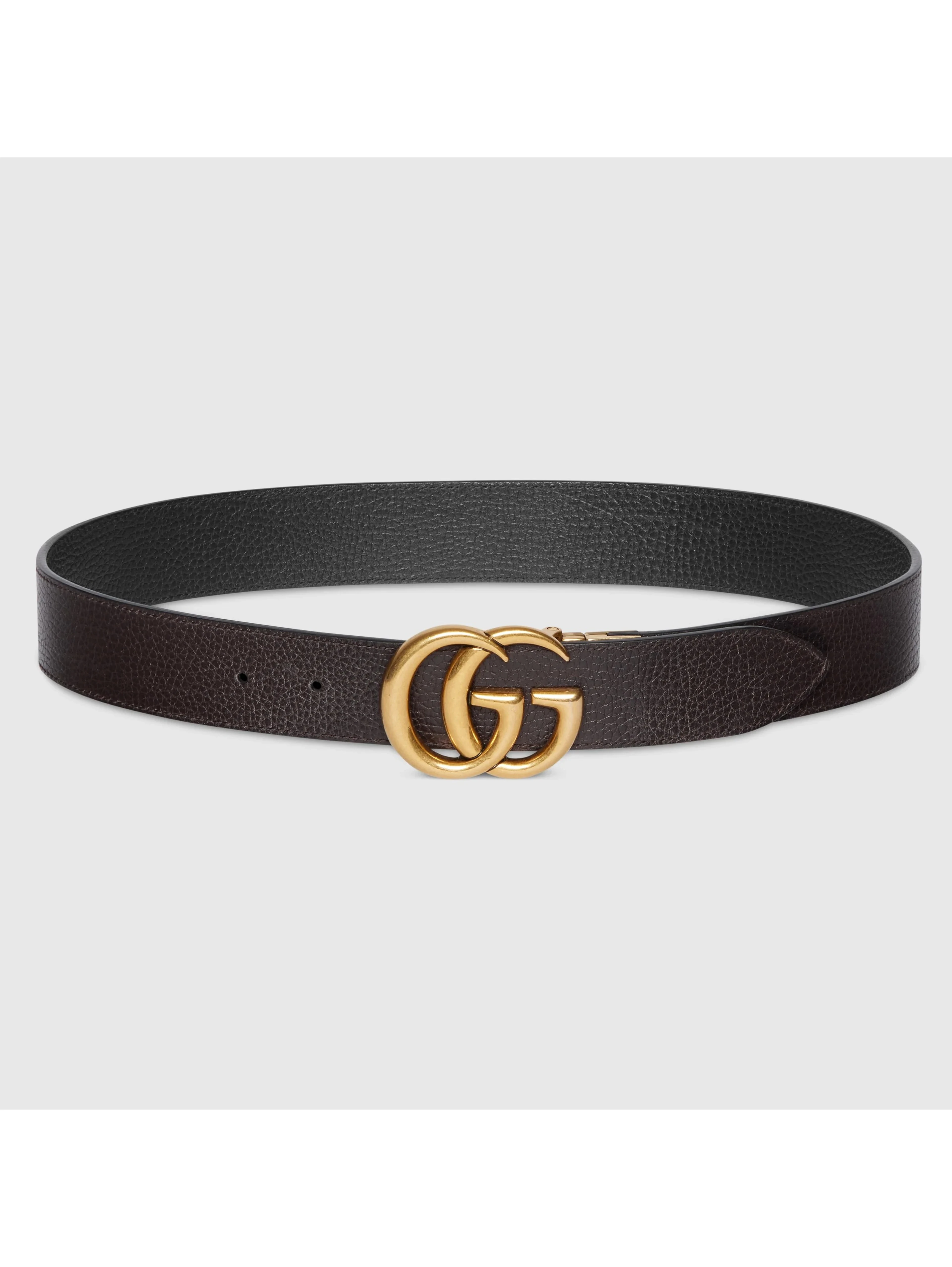 Reversible GG belt black and brown