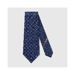 GG silk tie