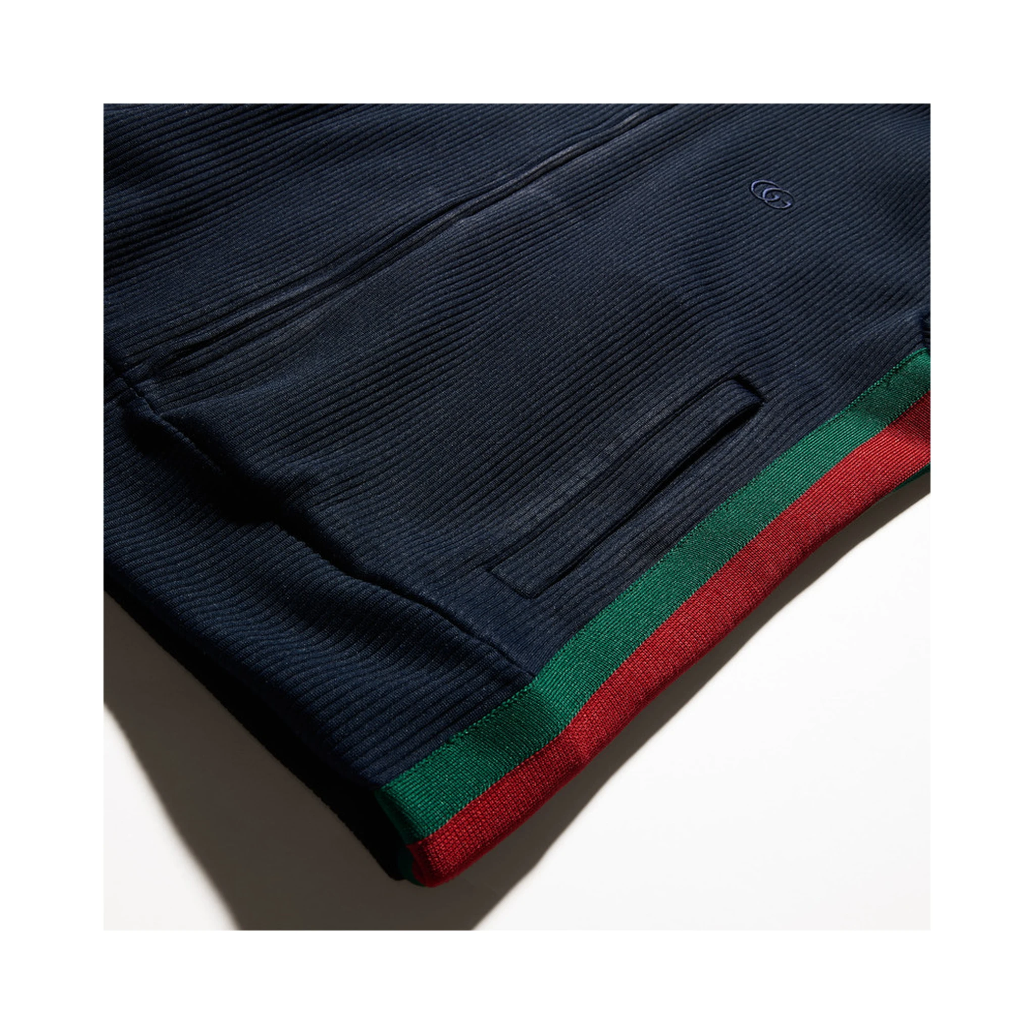 Zippered sweater with Web details