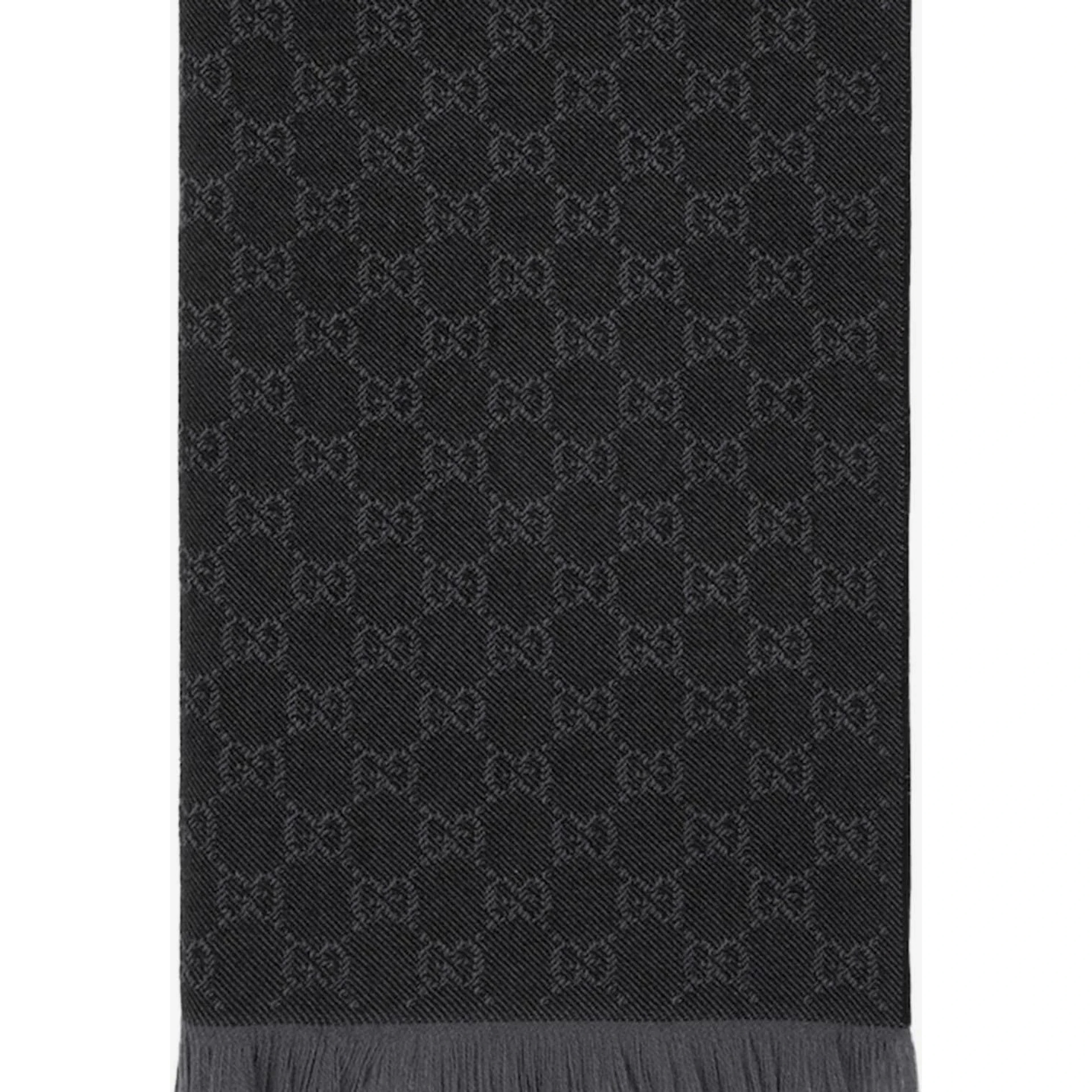 GG scarf in wool