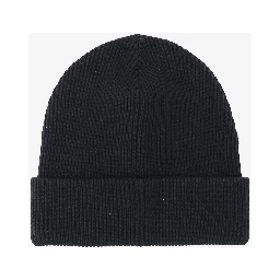 Wool beanie with Web detail