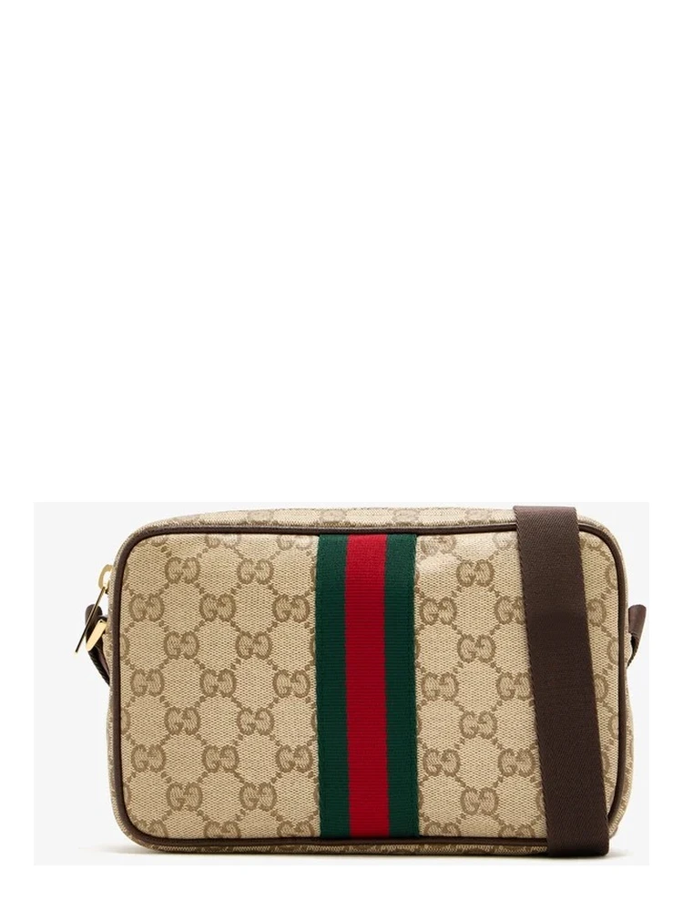 Small GG crossbody bag with Web detail