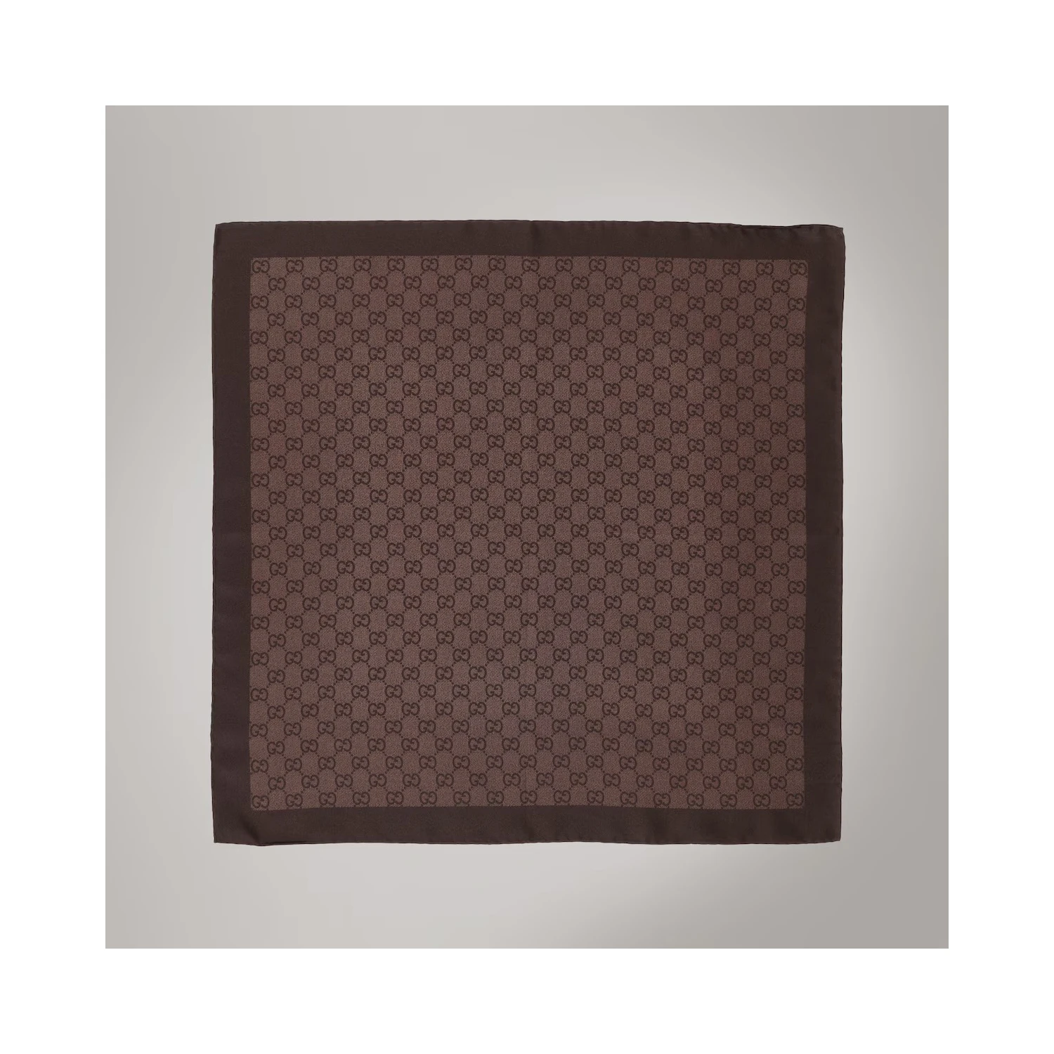 Silk GG scarf