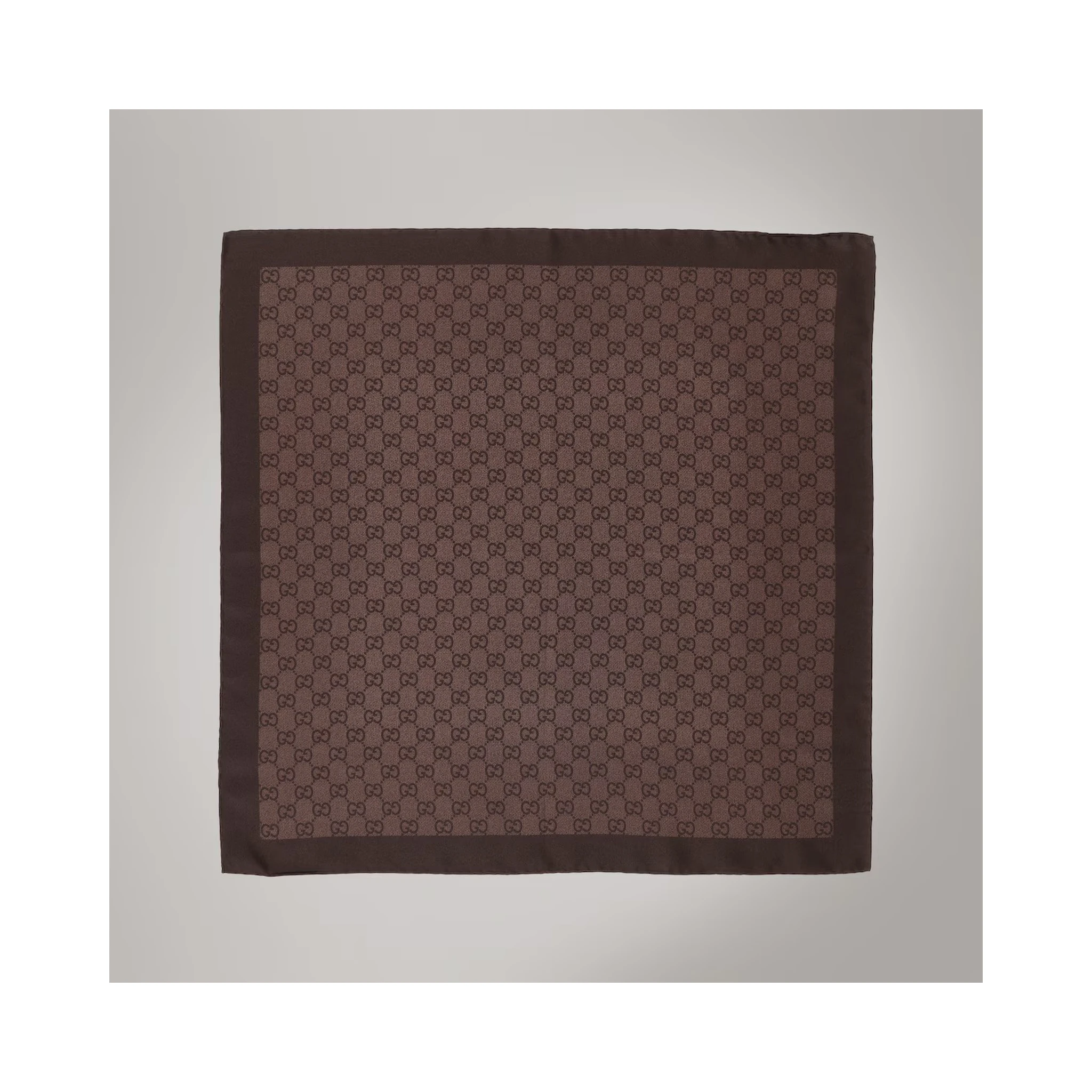 Silk GG scarf