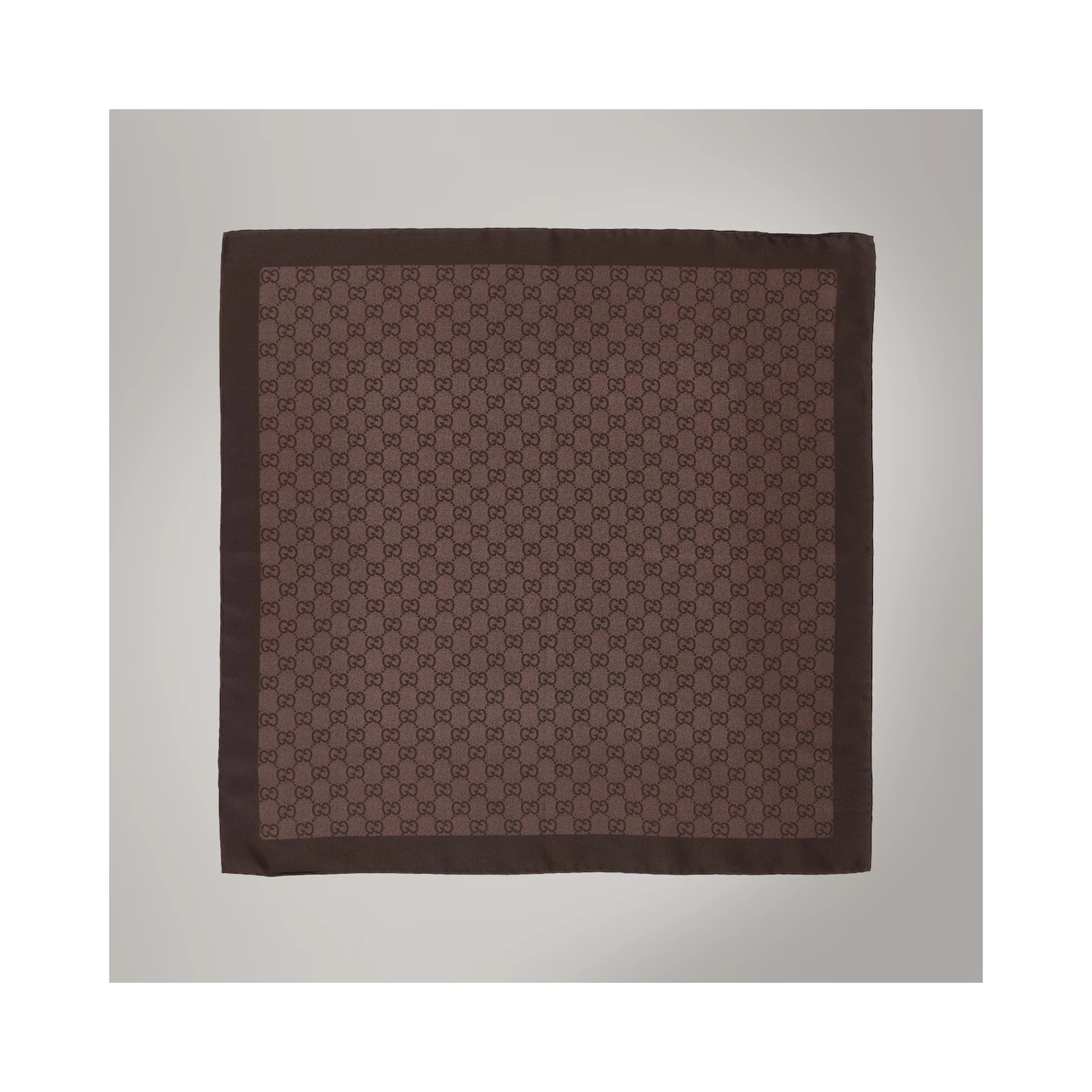 Silk GG scarf