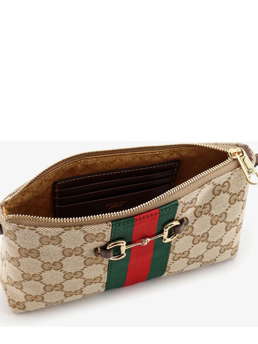 Small crossbody bag with Web detail