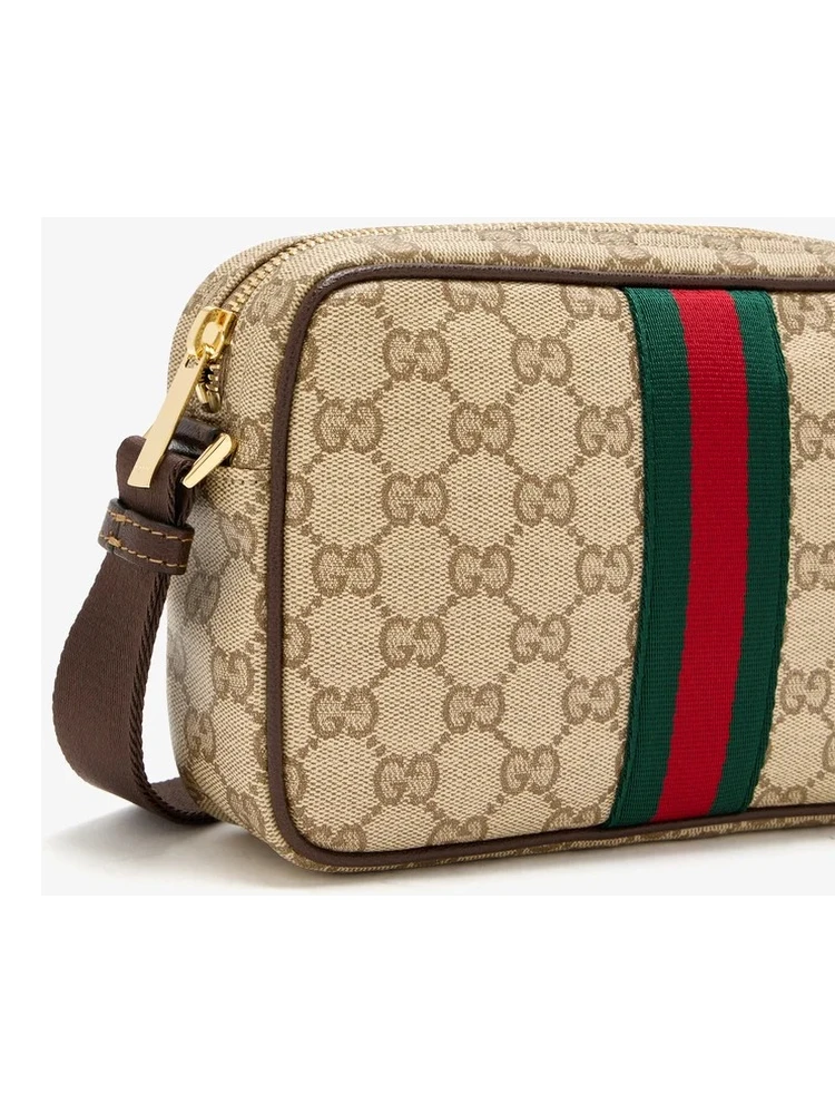 Small GG crossbody bag with Web detail alternative